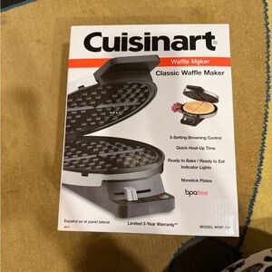 Cuisinart Silver Waffle Maker